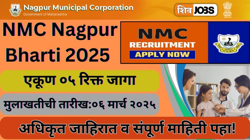 NMC Nagpur Bharti 2025