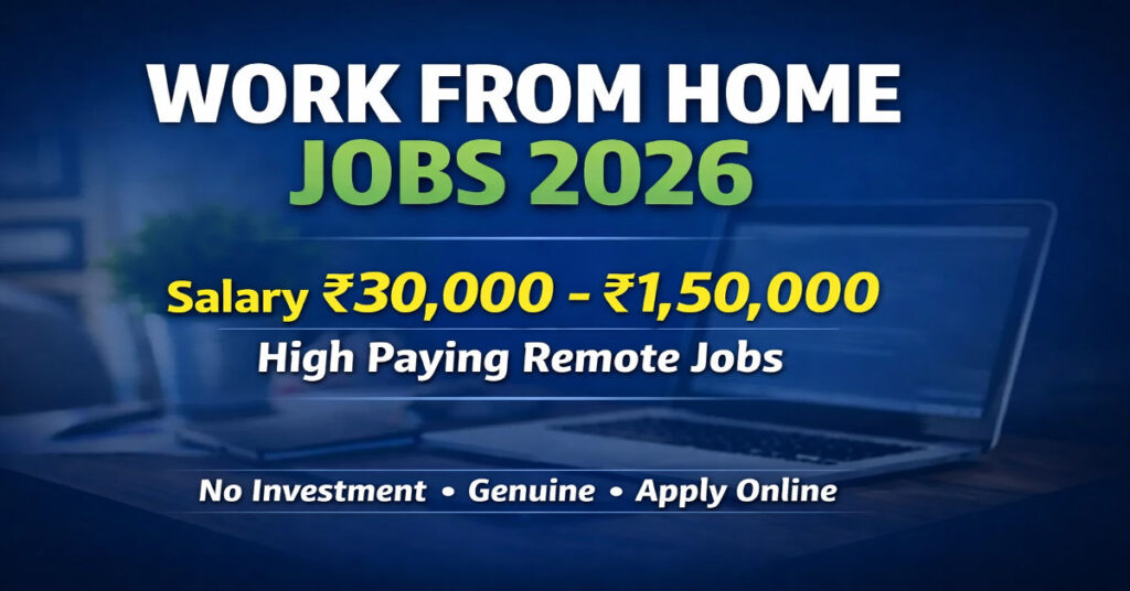 Top 10 High Paying Work From Home Jobs in India 2026