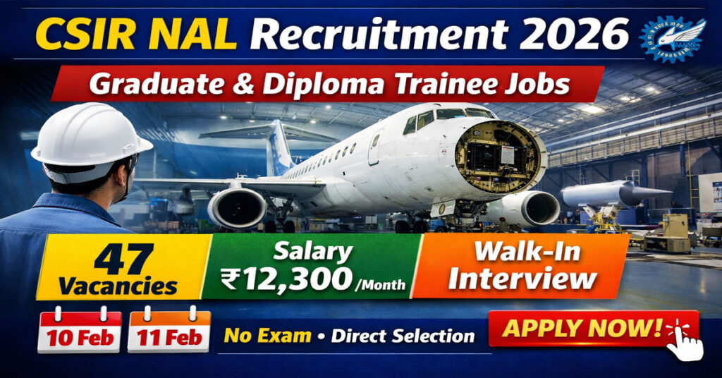 CSIR NAL Recruitment 2026