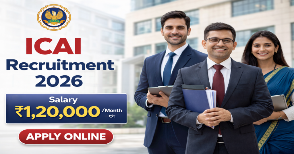 ICAI Recruitment 2026