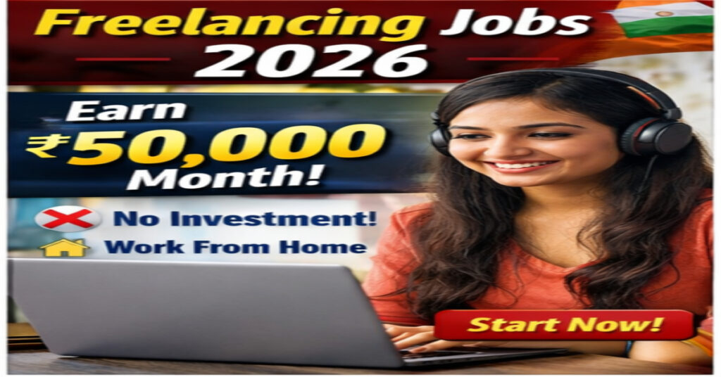 Freelancing Jobs for Beginners in India 2026