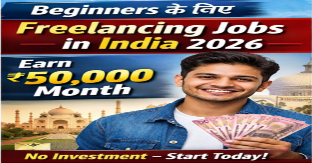 Freelancing Jobs for Beginners in India 2026