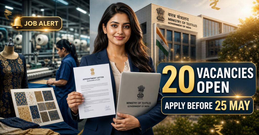 Ministry of Textiles Bharti 2026