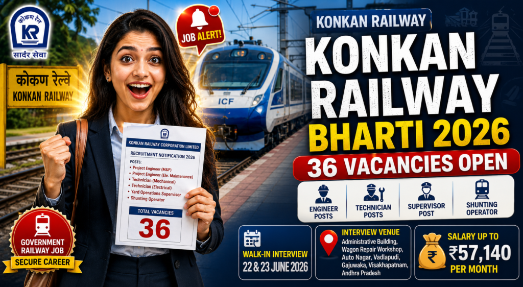 Konkan Railway Recruitment 2026
