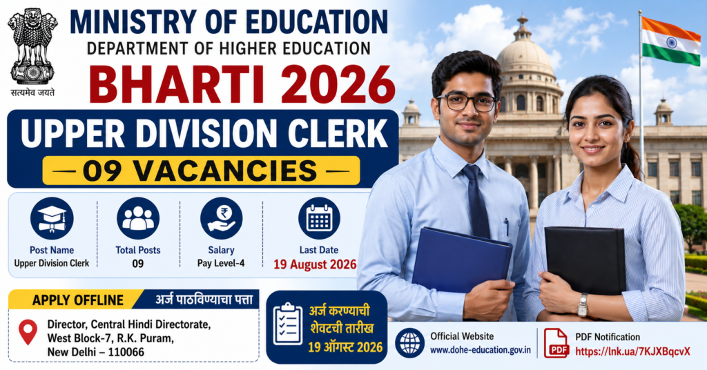 UDC Recruitment 2026