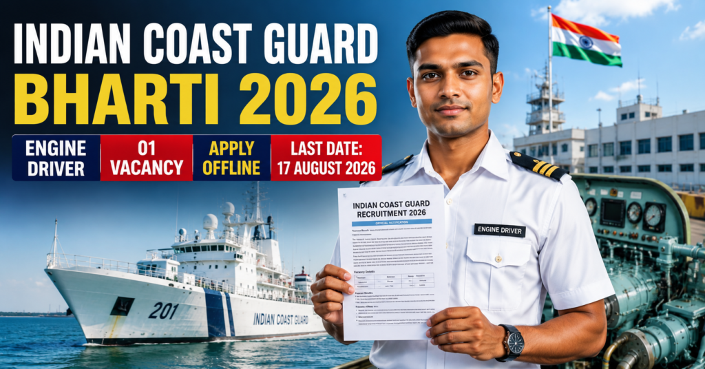 Indian Coast Guard Bharti 2026